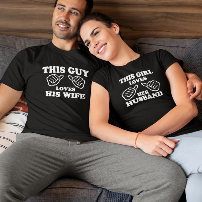 Loving Husband and Wife Couple T-Shirts