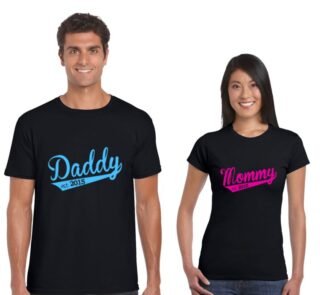 Couple T-shirts new mom dad t-shirt