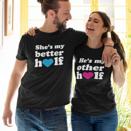 Best Halves Couple T-Shirt