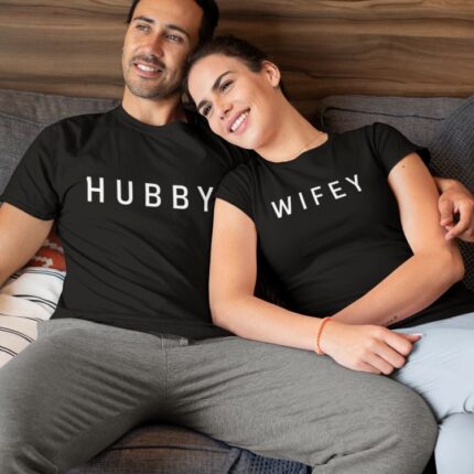 Hubby And Wifey Couple T-Shirt