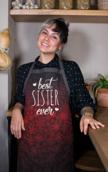 Best Sister Ever Heart's Apron