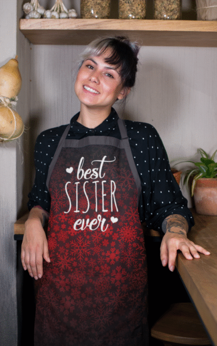 Best Sister Ever Heart's Apron