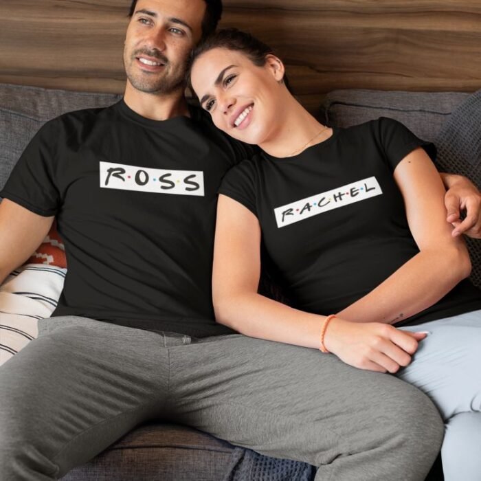 Ross Rachel Couple T-shirt - Image 2