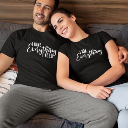 Everything Love Couple T-shirt - Image 2