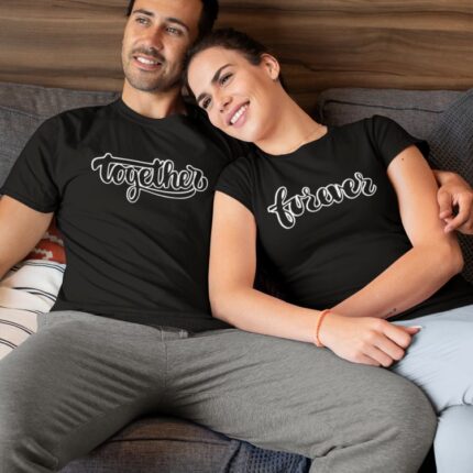 Forever Together Couple T-shirt - Image 2