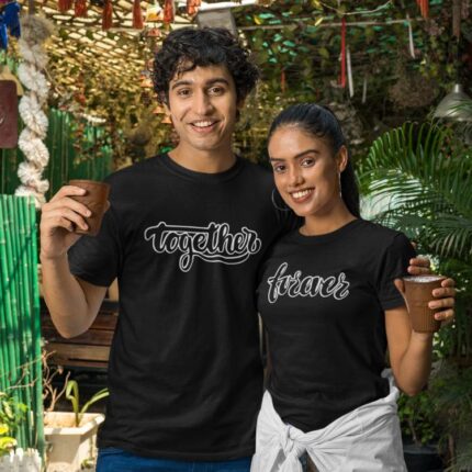 Forever Together Couple T-shirt - Image 3