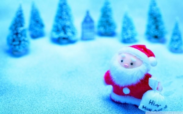 Cute Santa Wishes Christmas Mug