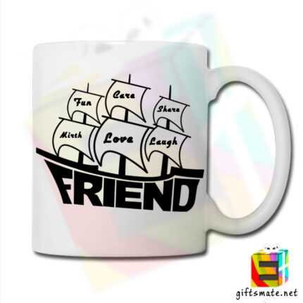 True Friends Together in Heart Mug - Image 2