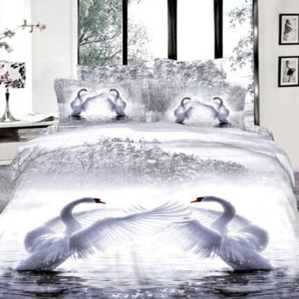 His and Hers Bedsheet with Pillows Cases - Image 20