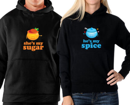 Sugar and Spice Couple Sweatshirts - Image 18