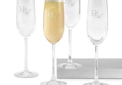 Personalized Engraved Champagne Flutes - Image 3