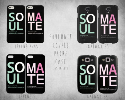Soulmate Couple Phone Covers