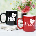 Personalized Charming His and Hers Couple Mugs