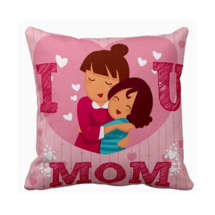 I Love You Mom Cushion Cover from Daughter - Image 3