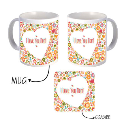 World's Most Beautiful Mom Mug Pink Rim - Image 6