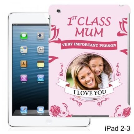 Personalized 1st Class Mum Tablet Case