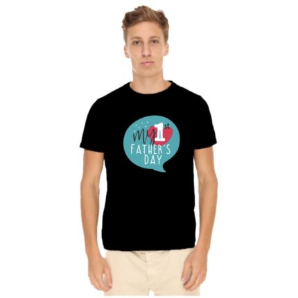 First Fathers Day Dad and Kid Family Tshirt - Image 3