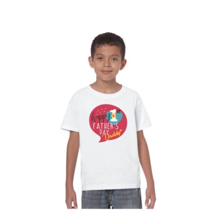 First Fathers Day Dad and Kid Family Tshirt - Image 8