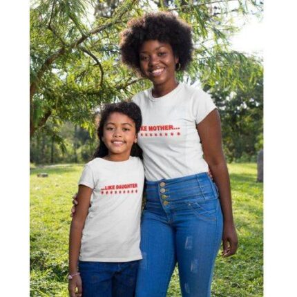 Starry Like Mother Like Daughter Family Tshirts