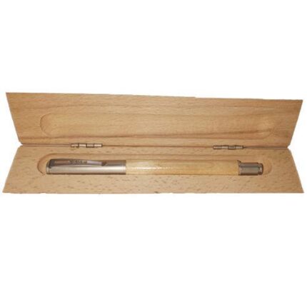 Birthday Gifts for Father Handmade Wooden Pen with Engraved Triangle Pen Box Holder - Top Dad - Image 4