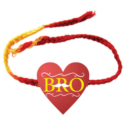 Engraved Moustaches Bro Rakhi - Image 9