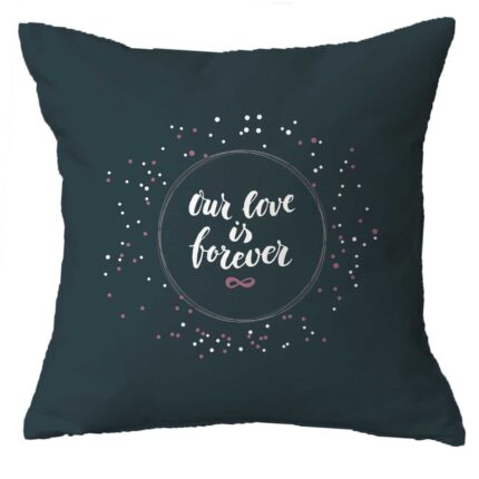 Our Love Is Forever Couple Cushion Covers Set of 2 - Image 2