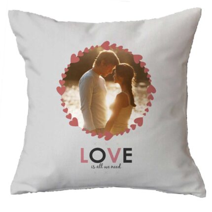 Personalized Love Is All We Need Cushion Covers Set of 2 - Image 2