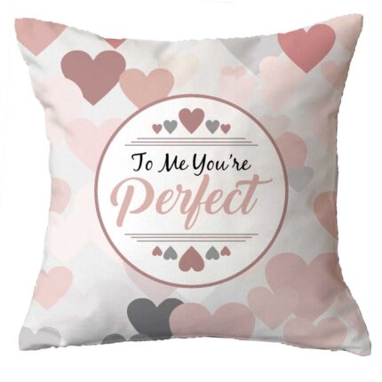 Love You Forever Couple Cushion Covers Set of 2 - Image 2