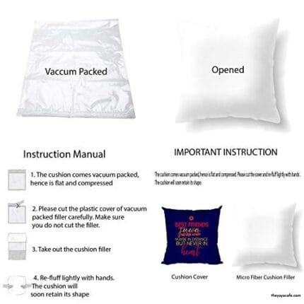 Mom-Dad to be 12x12 inches Poly Satin Cushion (with Filler) to The Best Mom Dad in The World Printed Birthday Throw Pillow Sofa - Set of 2 - Image 3