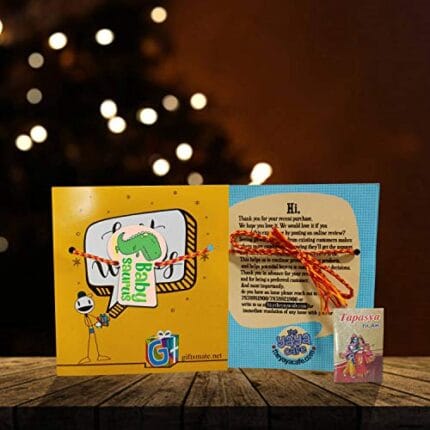 Yaya Cafe Family Rakhi for Brother Combo Set of 2 Printed Babysarus Brother Rakhi Raksha Bandhan - Image 4