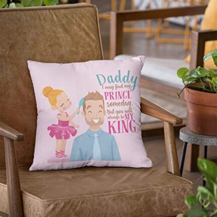 Canvas Cotton 180 TC Cushion Cover, 12 x 12 Inch, Pink, 1 Pieces