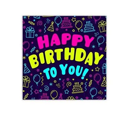 Walking Unicorn Happy Birthday Gifts Ceramic 330 ml Coffee Mug with 12 x 12 inch Cushion Cover - Image 2