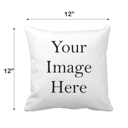 Personalized Canvas Cotton  Printed Cushion Cover - Image 3