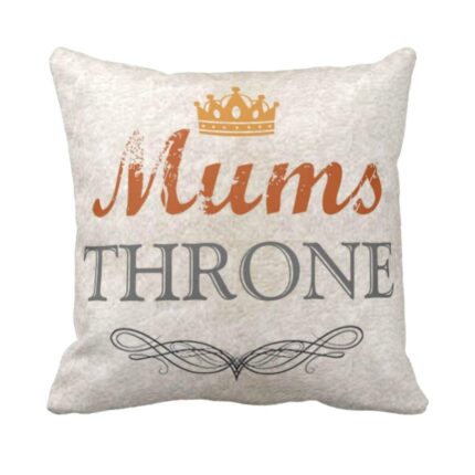 Queen Moms Throne Cushion Cover