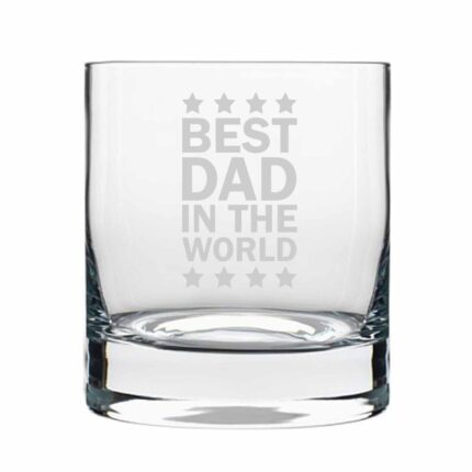 Whiskey Glass for dad 325ml - Image 3