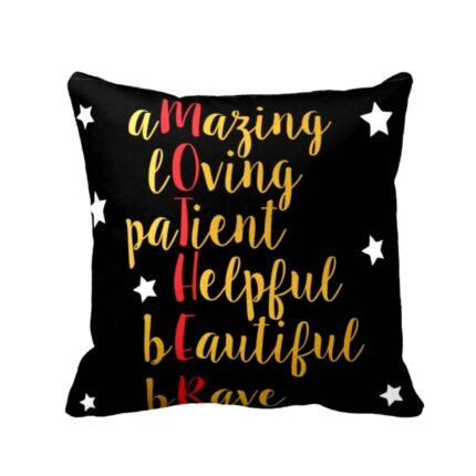 Starry Beautiful Mother Definition Cushion Cover - Image 3