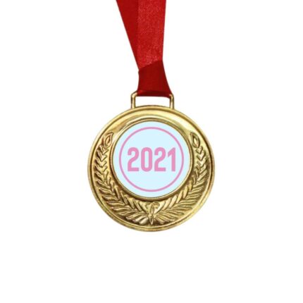Most Beautiful Mom Printed Award Medal - Golden, Alloy - Image 3
