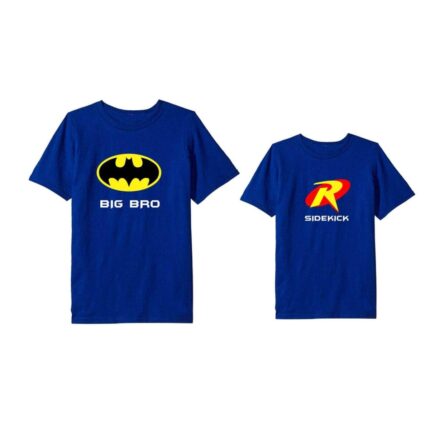 Personalized Biggest, Big, Sidekick Sibling T shirt