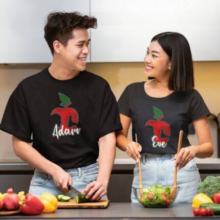 Aye He's Mine She's Mine Couple T-shirt