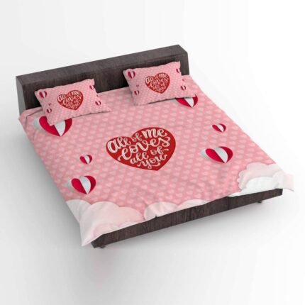 All Of Me Loves all of You Romantic Couple Bedding Set