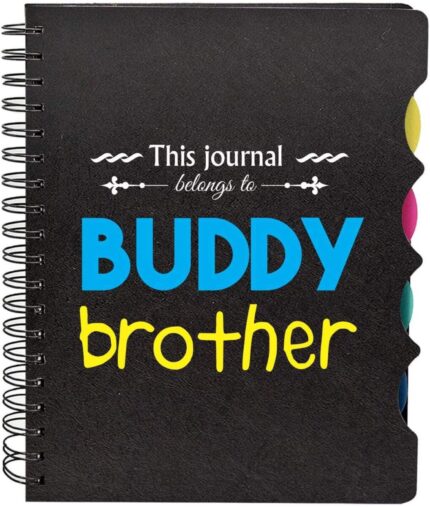 This Journal Belong to Buddy Brother Printed Notebook