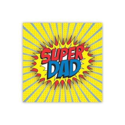 Cute Super Dad Mug - Image 3