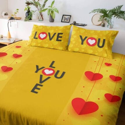 Romantic Riding It Together Bedsheet - Image 23