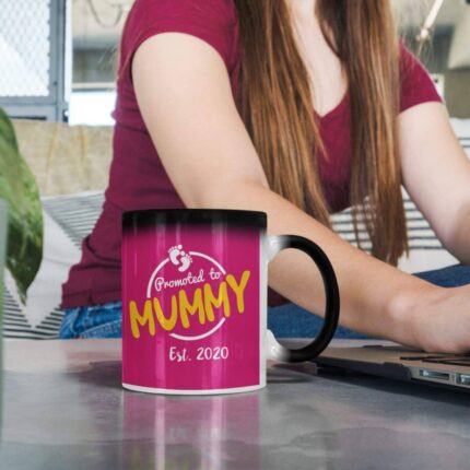 Promoted to Mummy Magic Coffee Mug - Image 2