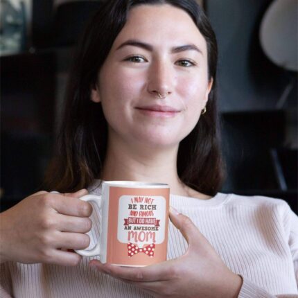 Awesome Mom Coffee Mug - Image 2