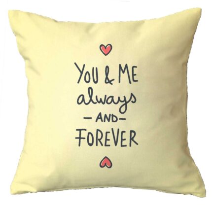 You And Me Always Forever Couple Cushion Covers Set Of 4 - Image 3