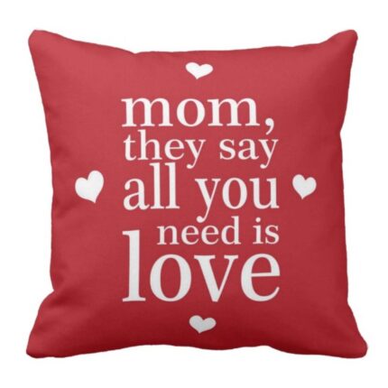 Personalized All You Need Is Love Double Sided Printed Cushion Cover - Image 3