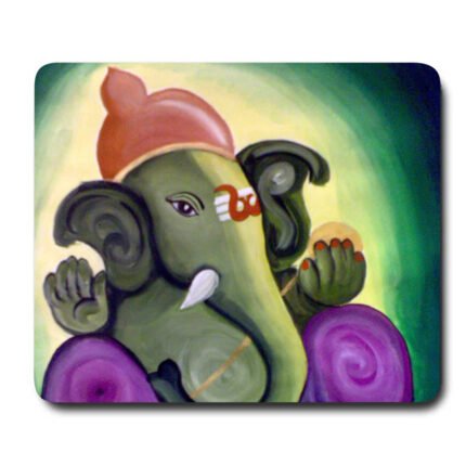 Auspicious Lord Ganesha Mouse Pad