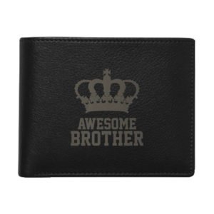 Awesome Brother Men's Leather Wallet for Brother