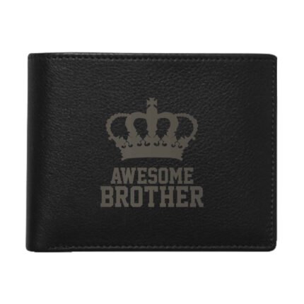 Awesome Brother Men's Leather Wallet for Brother